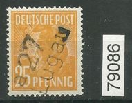 Bezirk 27 nr 056a Lugau a ** 25 Pf., geprüft BPP