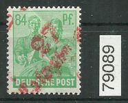 Bezirk 27 nr L4b Leipzig S 3 c * 84 Pf., rot, Bug, geprüft BPP