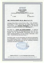 SBZ  1945 Mi.-Nr.:  Block 5 a Y **   (Type IV )  geprüft  Attest