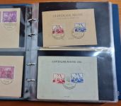 DDR 1949-56,   Leipziger Messe  Sammlung ca. 140 Stück