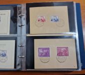 DDR 1949-56,   Leipziger Messe  Sammlung ca. 140 Stück