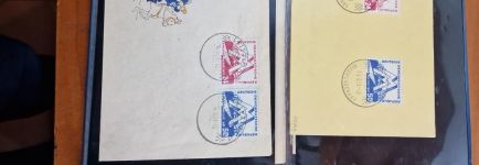 DDR 1949-56,   Leipziger Messe  Sammlung ca. 140 Stück