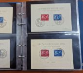 DDR 1949-56,   Leipziger Messe  Sammlung ca. 140 Stück