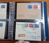 DDR 1949-56,   Leipziger Messe  Sammlung ca. 140 Stück