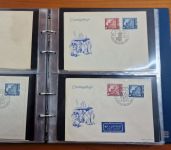 DDR 1949-56,   Leipziger Messe  Sammlung ca. 140 Stück