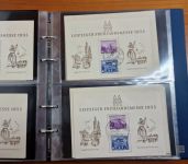 DDR 1949-56,   Leipziger Messe  Sammlung ca. 140 Stück