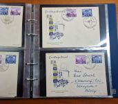 DDR 1949-56,   Leipziger Messe  Sammlung ca. 140 Stück