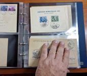 DDR 1949-56,   Leipziger Messe  Sammlung ca. 140 Stück