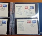 DDR 1949-56,   Leipziger Messe  Sammlung ca. 140 Stück