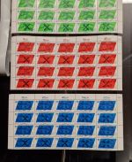 Berlin 1981, Mich.-Nr.: 621-23 gest. KBWZ  Frankfurt   Kpl.  Teil-Bogen  SELTEN