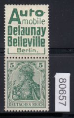 DR 1911 (MH 3), Mich.-Nr.: S 1.06 *