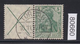 DR 1912 (MH 4), Mich.-Nr.: W 1.1 gestempelt