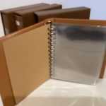 Lindner Ringbinder für ETB FDC Briefe 3 Stück   13 Ringe + Schuber  gebraucht