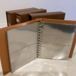 Lindner Ringbinder für ETB FDC Briefe 3 Stück   13 Ringe + Schuber  gebraucht