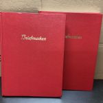 Einsteckalben  Briefmarkenalben 6 Stück weiß  gebraucht