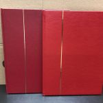 Einsteckalben  Briefmarkenalben 6 Stück weiß  gebraucht