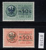 Laibach, Mi.-Nr. 31+32 **