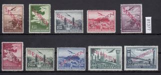 Serbien 1941, Mi.-Nr. 16-25 **  geprüft