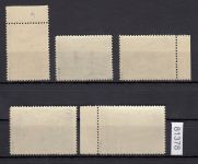 Serbien 1941, Mi.-Nr. 26-30 **   geprüft