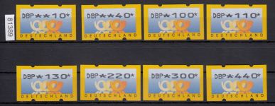 Bund 1999, Mich.-Nr.: ATM 3.1 **  10-440 Pf  (DBP)  TS 1  mit Zählnummer