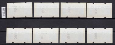 Bund 1999, Mich.-Nr.: ATM 3.1 **  10-440 Pf  (DBP)  TS 1  mit Zählnummer