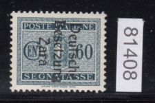 Zara, Mi.-Nr. Porto  8  **  geprüft  Attest    (Type II)