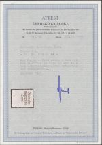 Zara, Mi.-Nr. Porto  9  **  geprüft  Attest    (Type II)