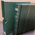 Leuchtturm Klemmbinder + Kassette  Wattiert leer grün