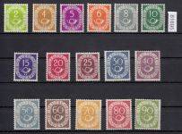 Bund 1951, Mich.-Nr.: 123-138 **