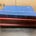 Einsteckalben  Briefmarkenalben 4 Stück  schwarz gebraucht