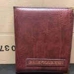 Einsteckalben  Briefmarkenalben 4 Stück  schwarz gebraucht