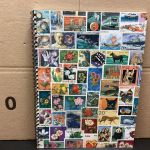 Einsteckalben  Briefmarkenalben 5 Stück weiß  gebraucht