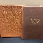 Einsteckalben  Briefmarkenalben 11 Stück weiß  gebraucht