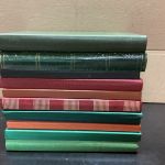 Einsteckalben  Briefmarkenalben 11 Stück weiß  gebraucht