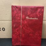 Einsteckalben  Briefmarkenalben 11 Stück weiß  gebraucht