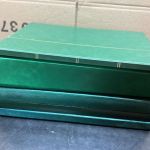 Einsteckalben  Briefmarkenalben 5 Stück weiß  gebraucht