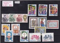 Vatikan 1985 Mi-Nr. 867-882 gestempelt