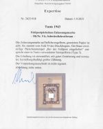 Feldpost, Mi.-Nr. 5 b gestempelt  geprüft  Attest