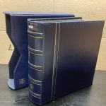 Leuchtturm FDC- Album für 200 FDC Briefe C6 mit Schutzkassette gebraucht