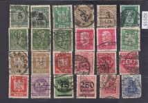 Deutsches Reich, Firmenlochungen, Perfins