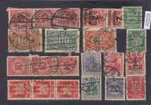 Deutsches Reich, Firmenlochungen, Perfins