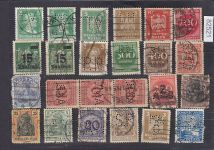 Deutsches Reich, Firmenlochungen, Perfins