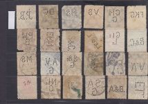 Deutsches Reich, Firmenlochungen, Perfins