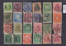 Deutsches Reich, Firmenlochungen, Perfins