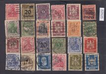 Deutsches Reich, Firmenlochungen, Perfins