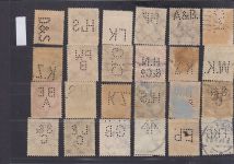 Deutsches Reich, Firmenlochungen, Perfins