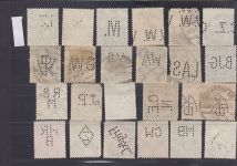 Deutsches Reich, Firmenlochungen, Perfins