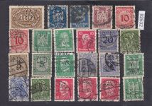 Deutsches Reich, Firmenlochungen, Perfins