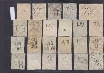 Deutsches Reich, Firmenlochungen, Perfins