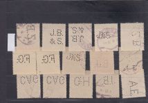 Österreich, Firmenlochungen, Perfins